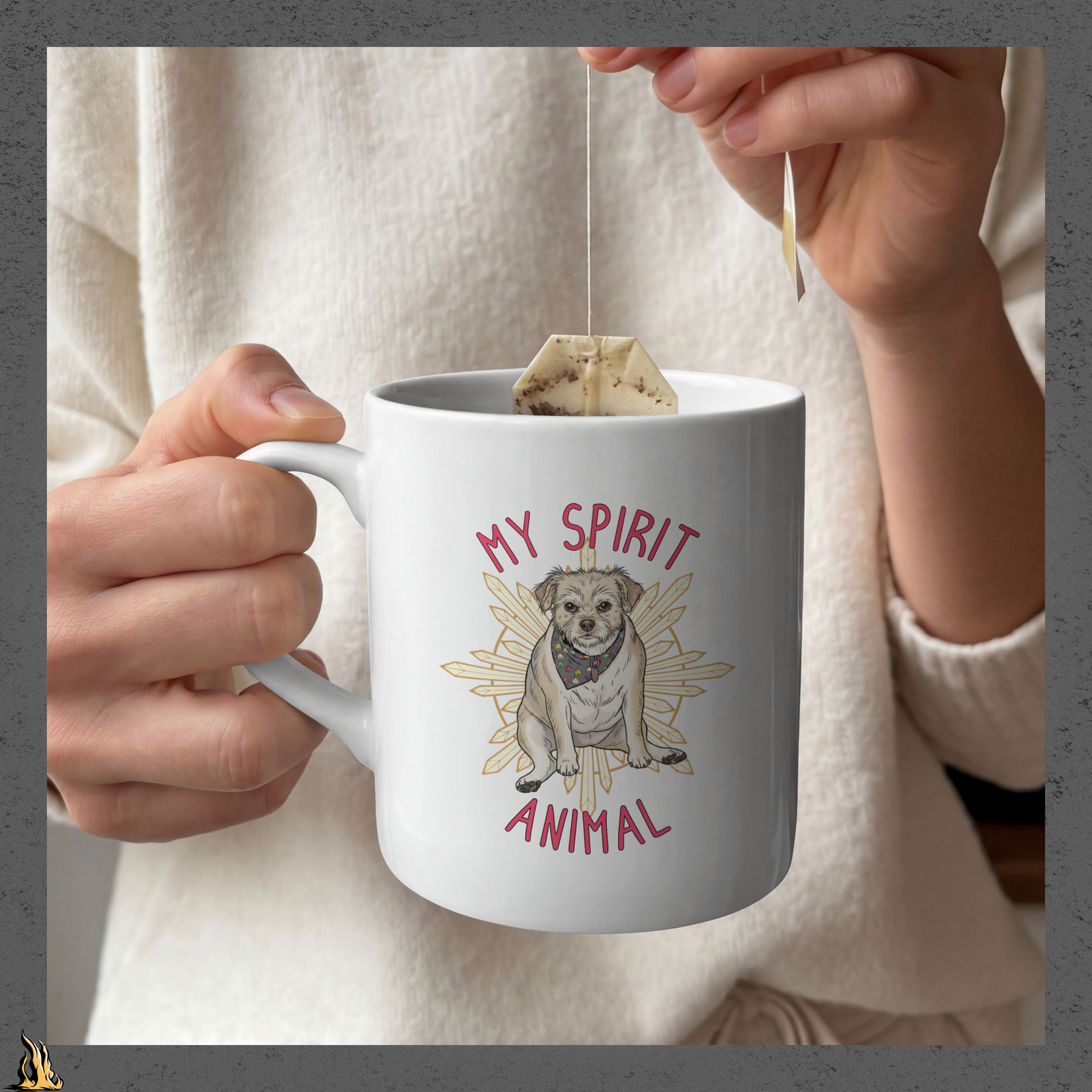 My Spirit Animal – Hostile Aura Dog Mug
