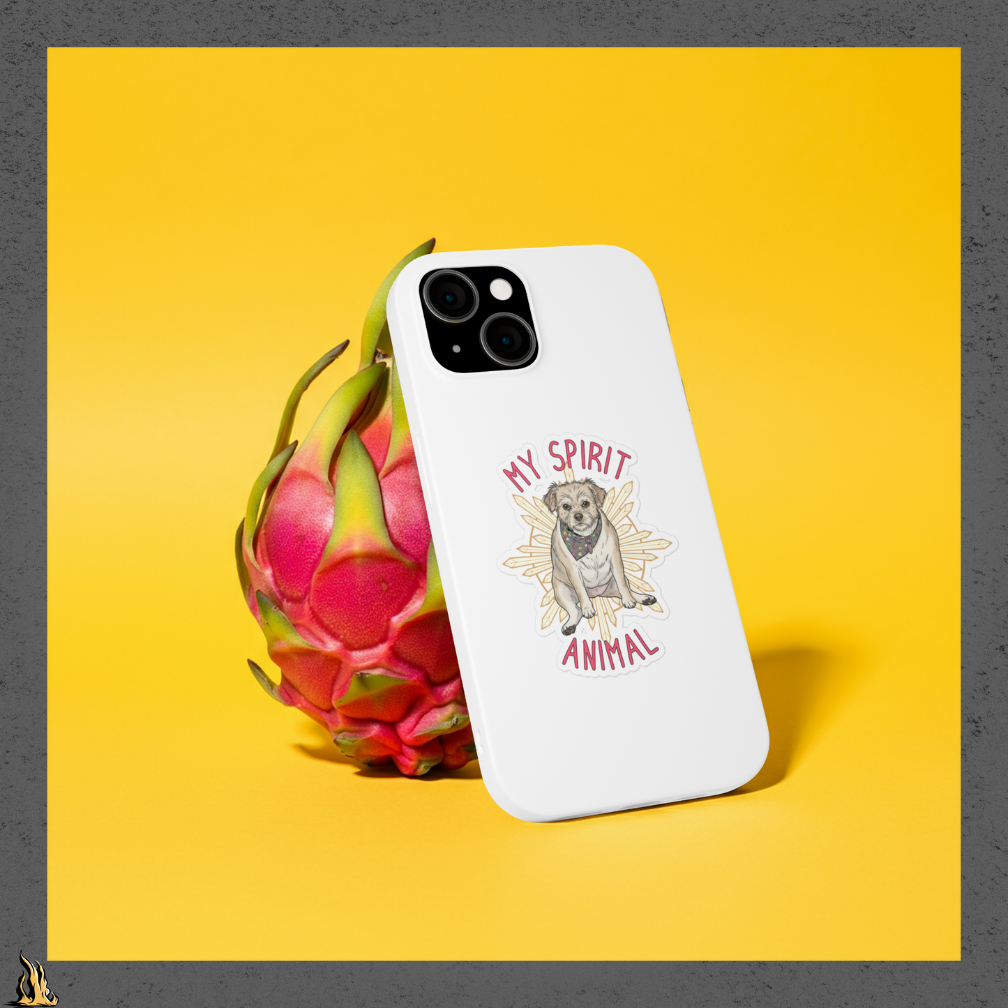 My Spirit Animal – Hostile Aura Dog Sticker Pack