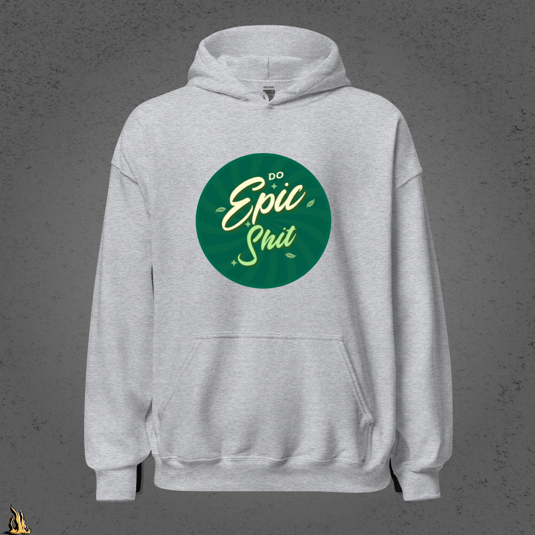 Do Epic Shit - Retro Motivational Graphic Unisex Hoodie