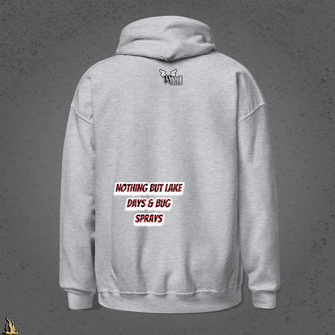 Eh-List: Lake Days & Bug Sprays Unisex Hoodie