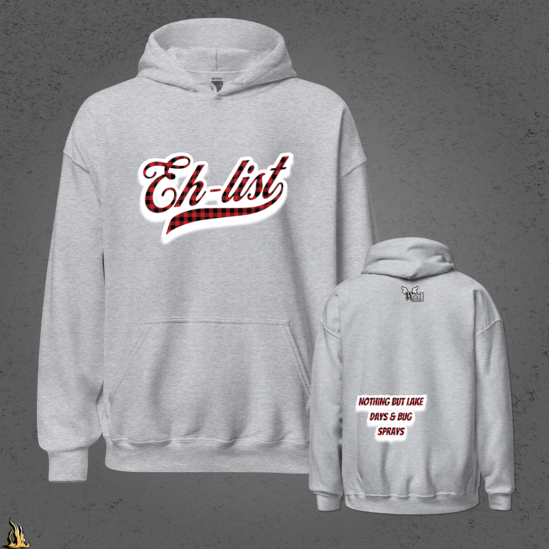 Eh-List: Lake Days & Bug Sprays Unisex Hoodie