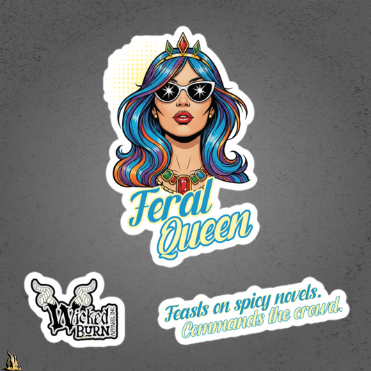 Feral Queen Vinyl Sticker Pack - Moonlight Edition