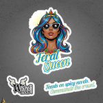 Feral Queen Vinyl Sticker Pack - Stardust Edition 1