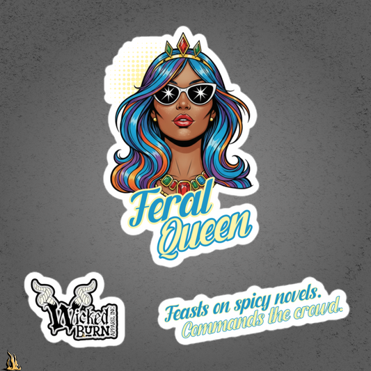 Feral Queen Vinyl Sticker Pack - Stardust Edition