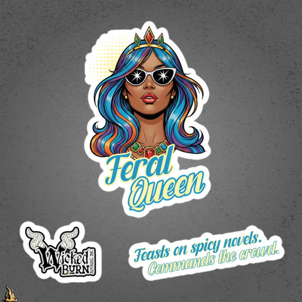 Feral Queen Vinyl Sticker Pack - Stardust Edition