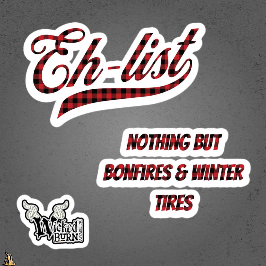 Eh-List: Bonfires & Winter Tires Sticker Pack