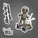 Thinking of You | Sarcastic Voodoo Doll Vinyl Sticker Pack 1
