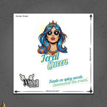 Feral Queen Vinyl Sticker Pack - Moonlight Edition 6