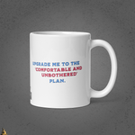 Strong Enough — Comfortable & Unbothered Funny Cactus Coffee Mug 3