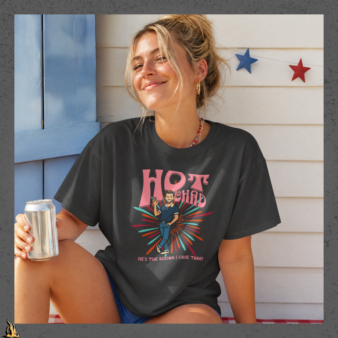 Hot Chad – It's His Devastating Wit Funny Graphic Unisex T-Shirt
