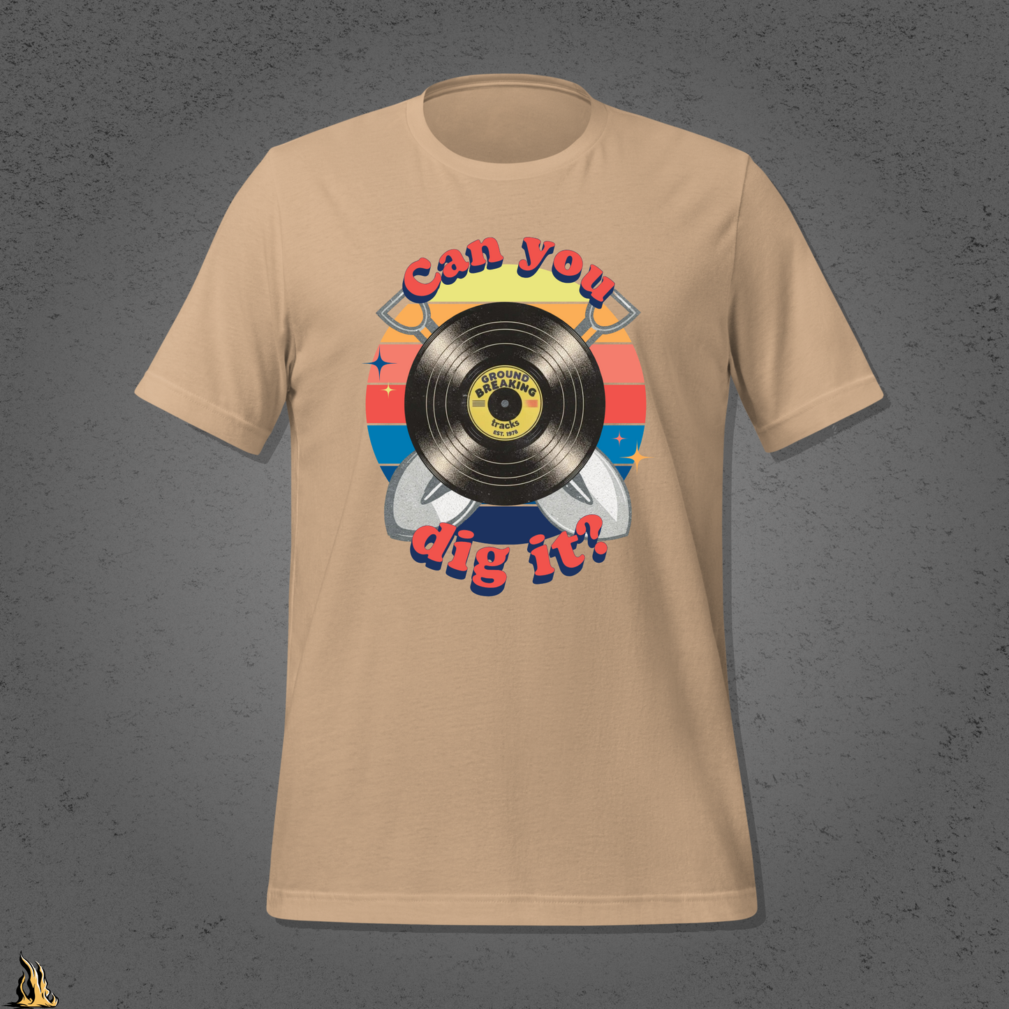 Can You Dig It? Ground Breaking Tracks Unisex T-shirt