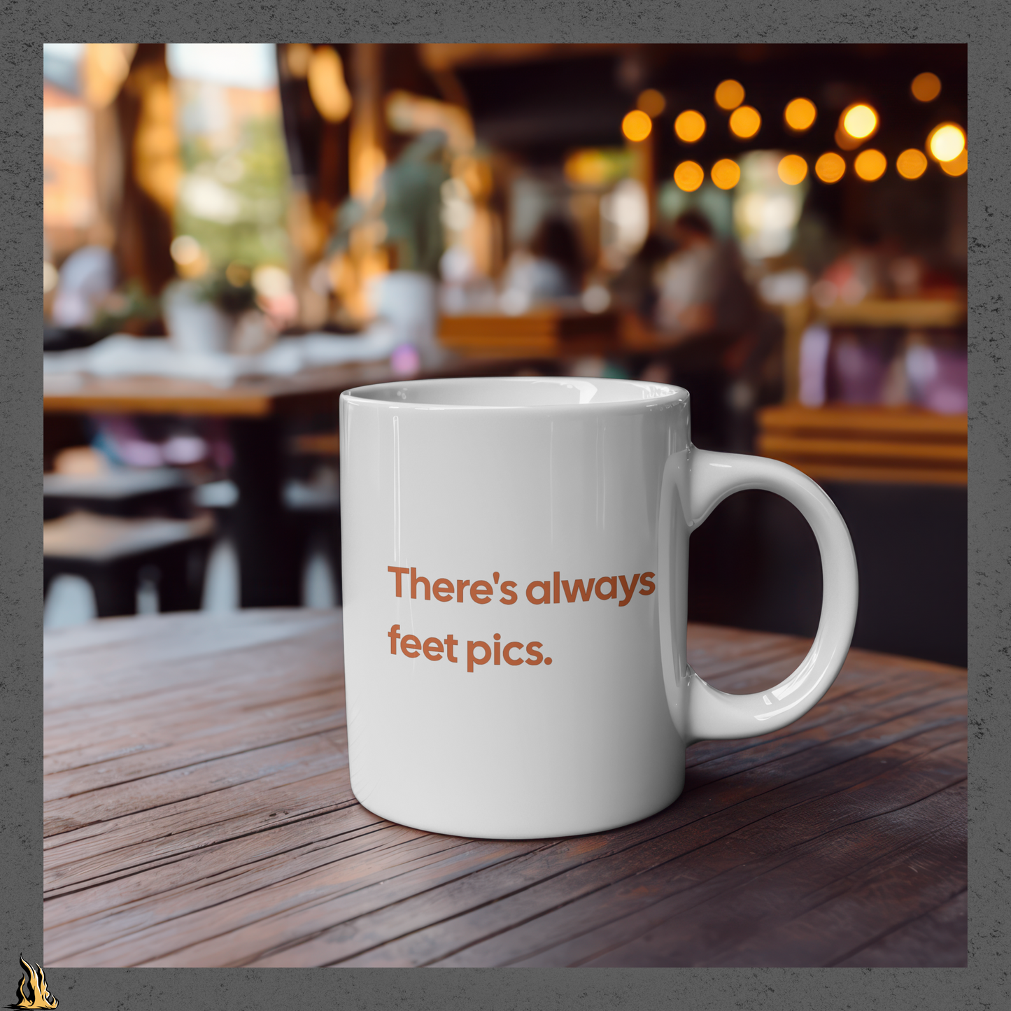Keep on Truckin’ Mug – There’s Always Feet Pics