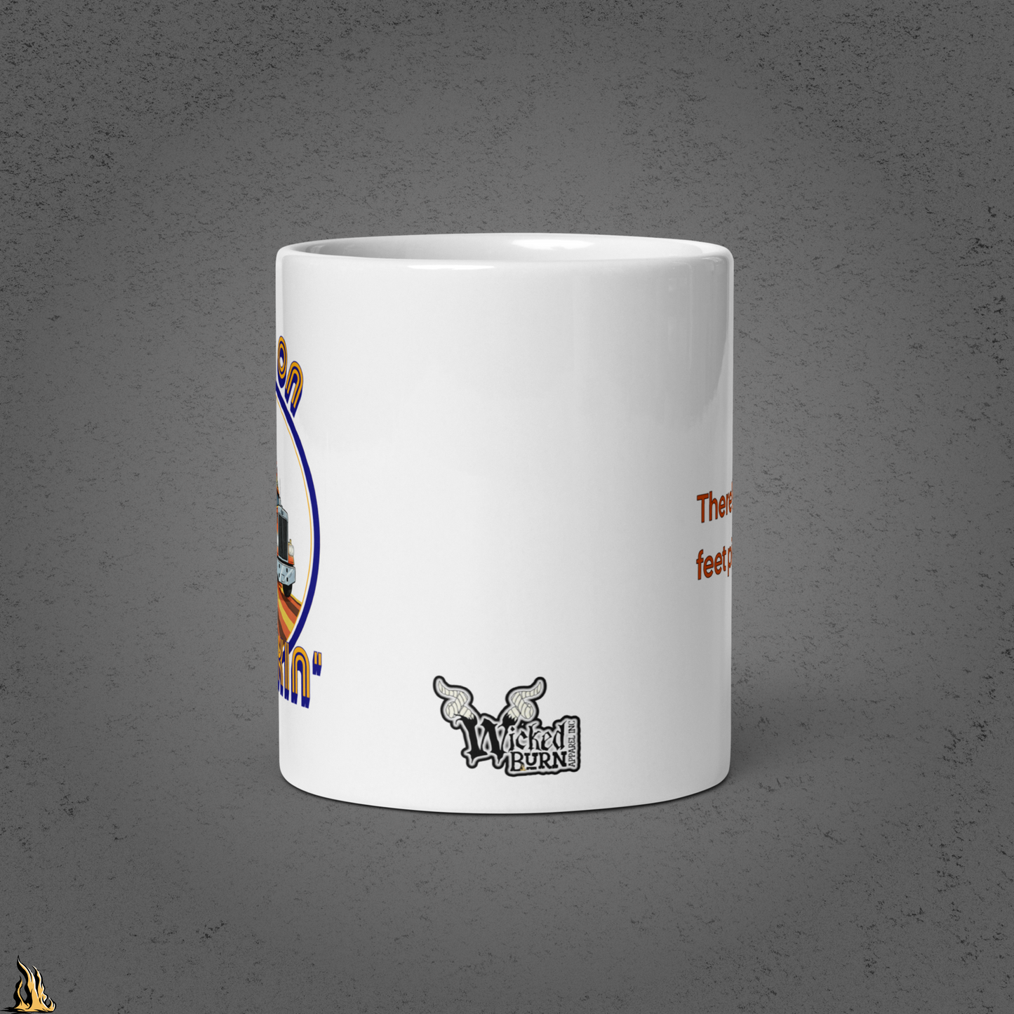 Keep on Truckin’ Mug – There’s Always Feet Pics