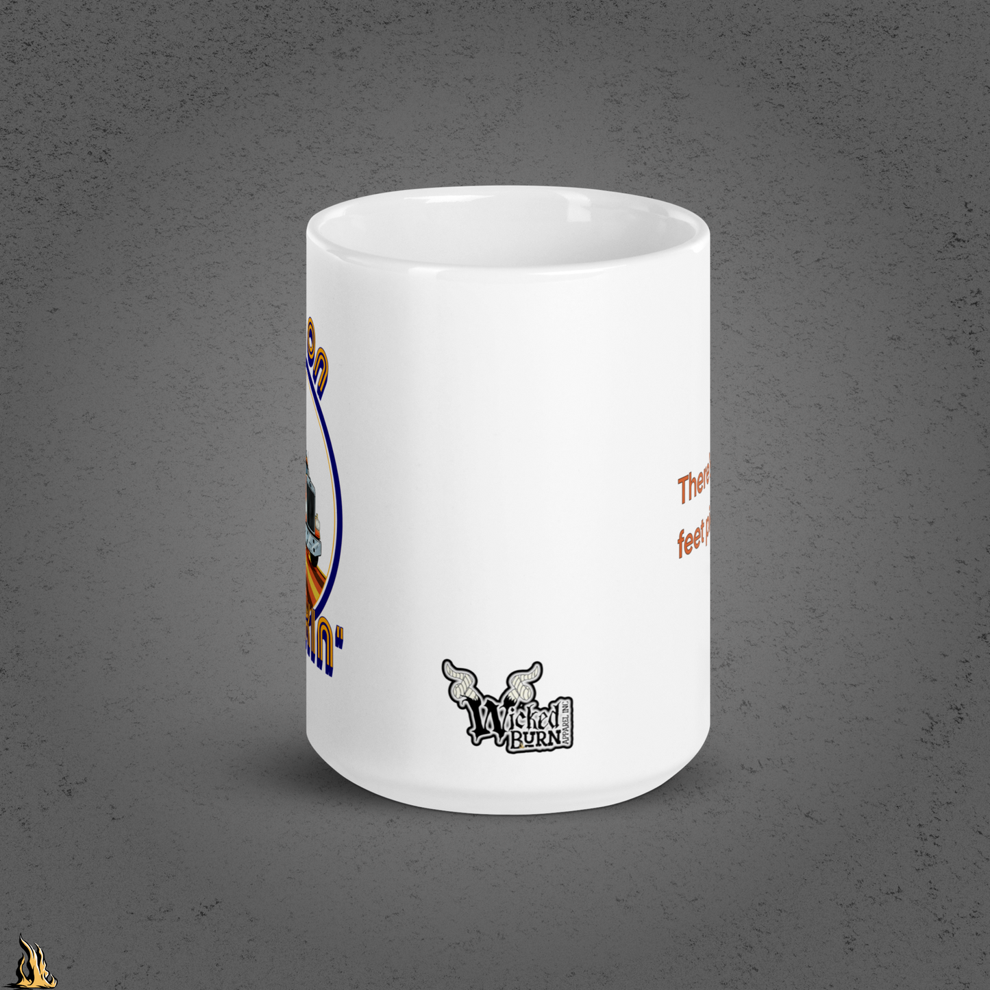 Keep on Truckin’ Mug – There’s Always Feet Pics