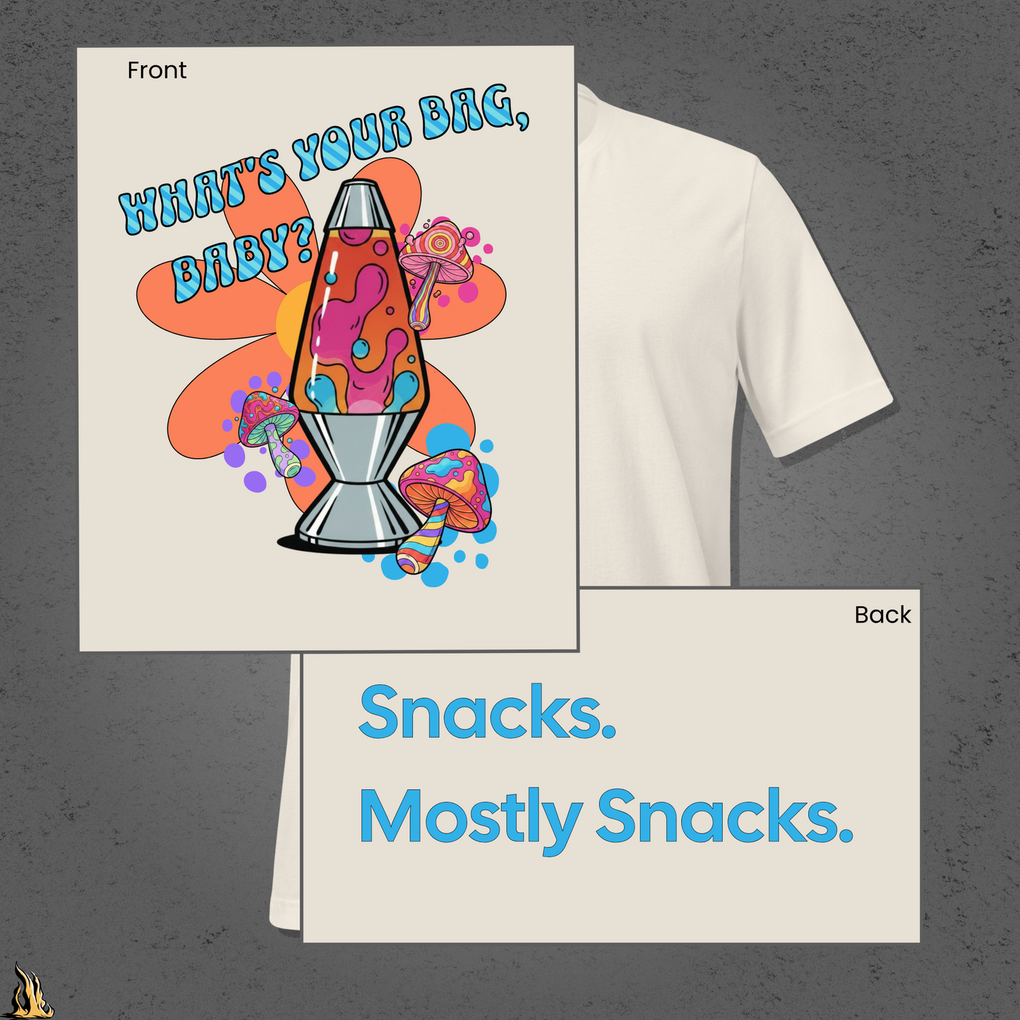What’s Your Bag, Baby? Snack Lover Unisex T-shirt