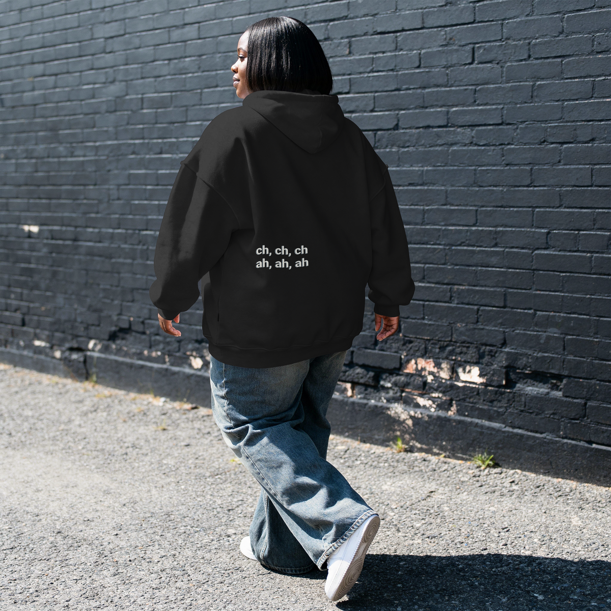 What Would Jason Do? Hoodie – Ch, Ch, Ch; Ah, Ah, Ah