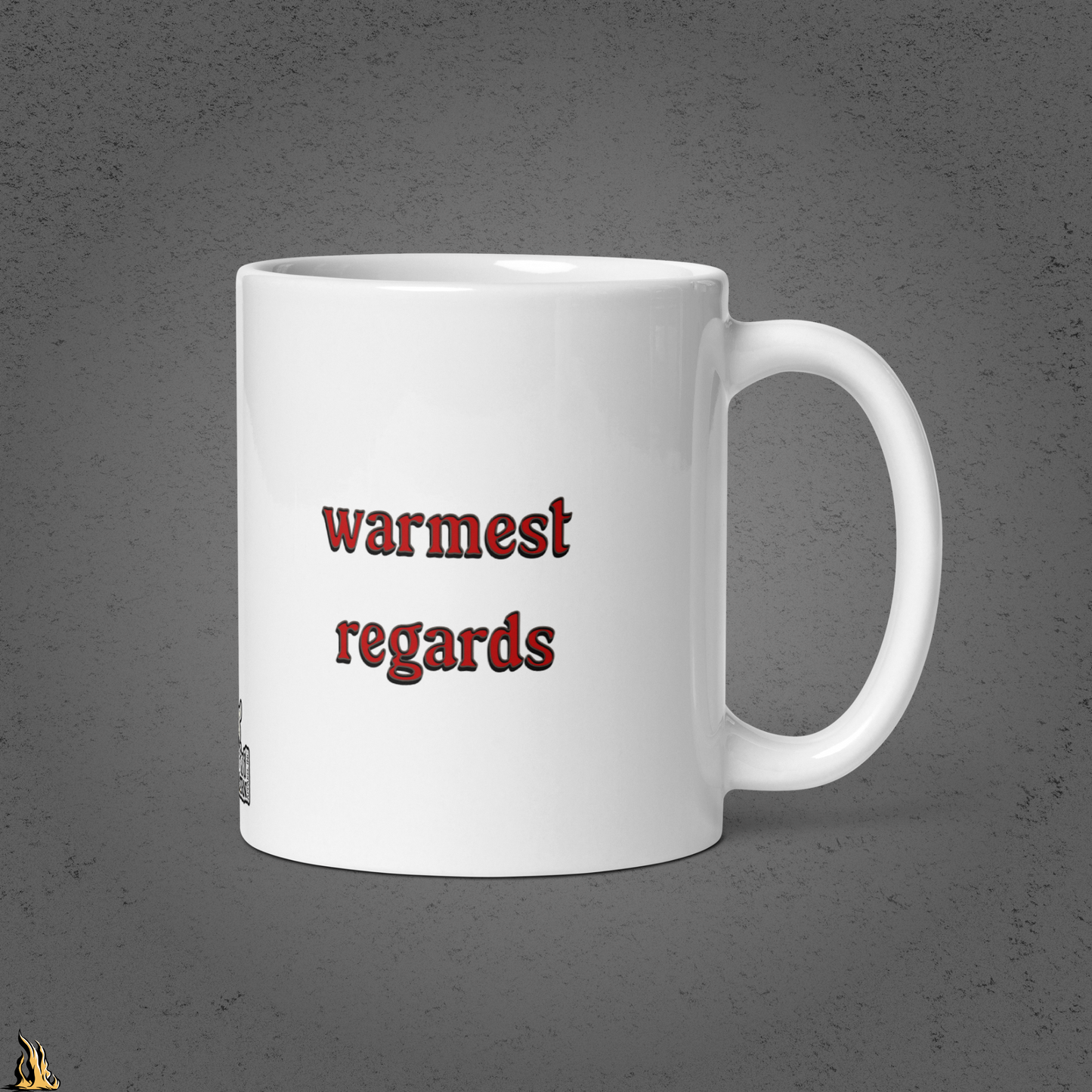 Warmest Regards Beaver Mug