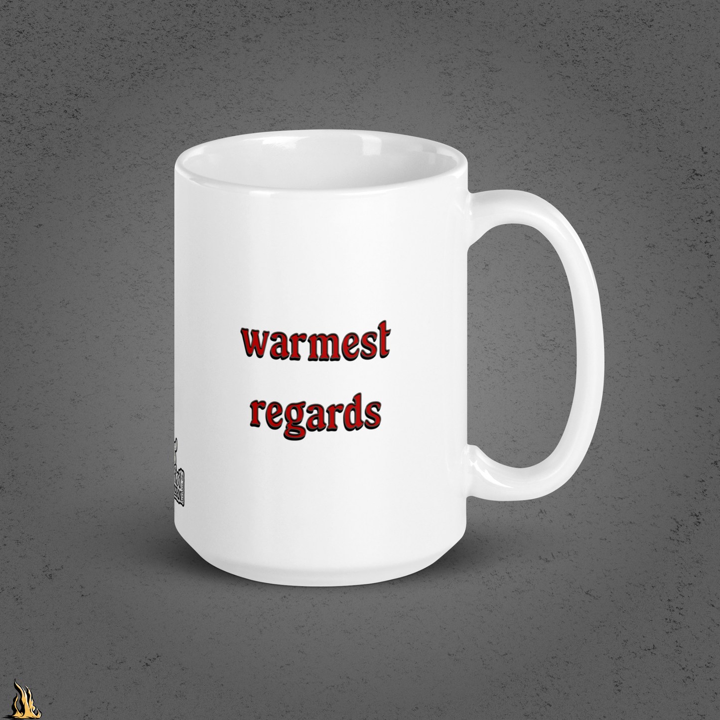 Warmest Regards Beaver Mug