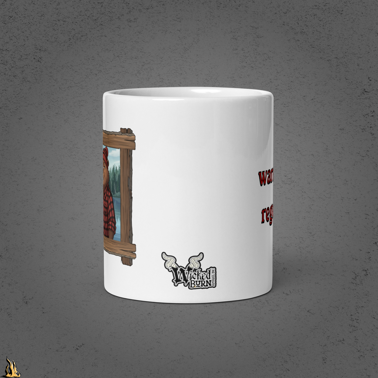 Warmest Regards Beaver Mug
