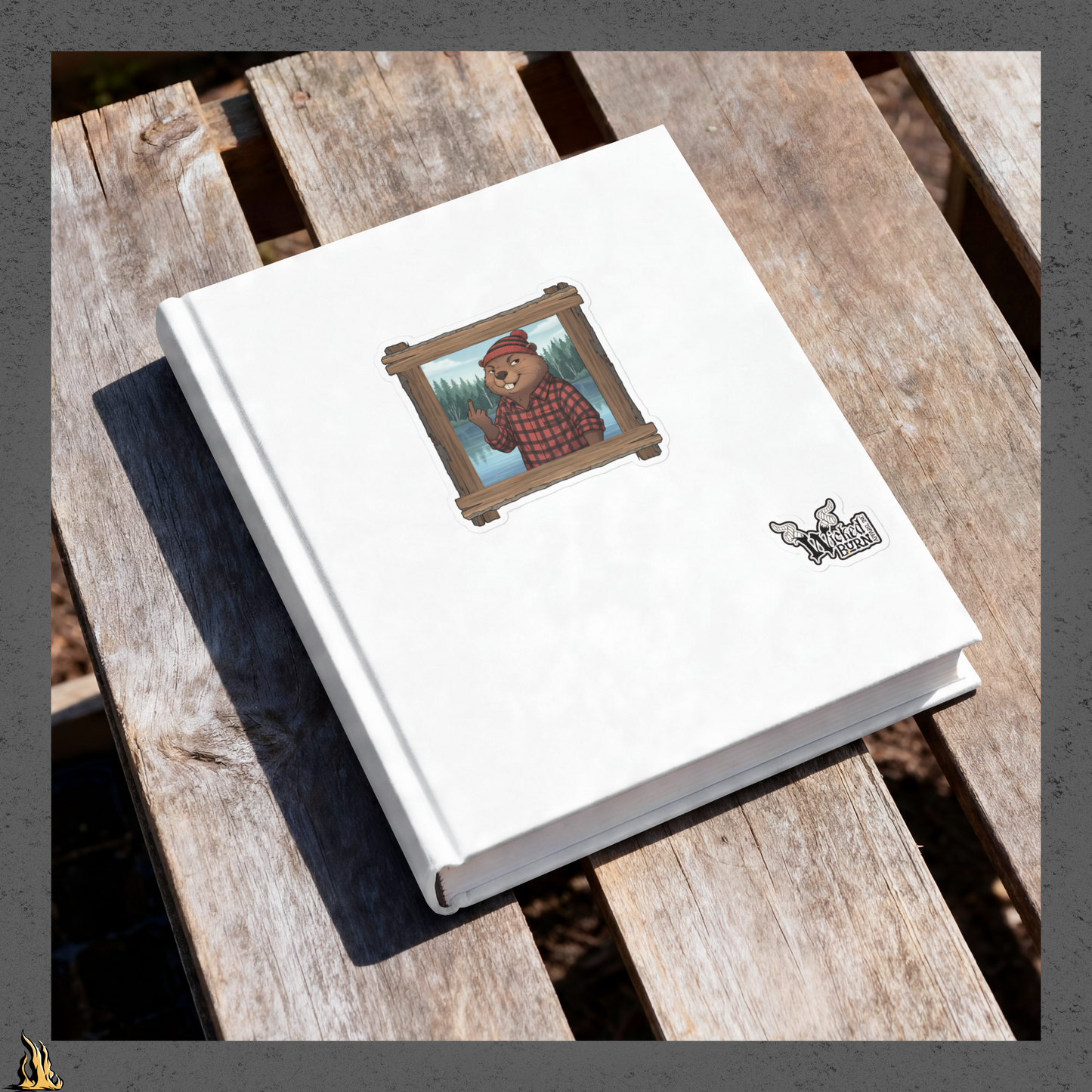 Warmest Regards Beaver Sticker Pack
