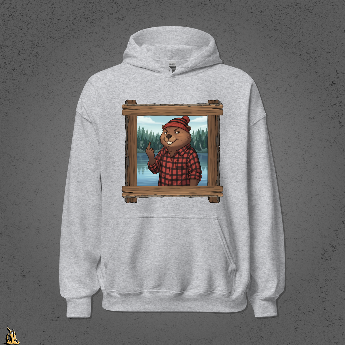 Warmest Regards Beaver Unisex Hoodie