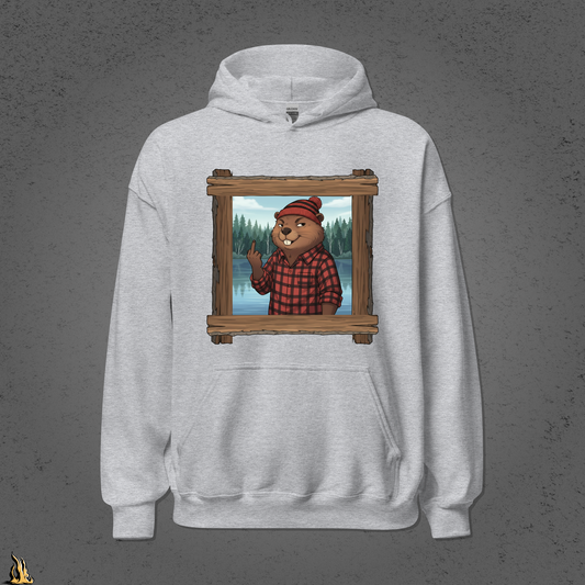 Warmest Regards Beaver Unisex Hoodie