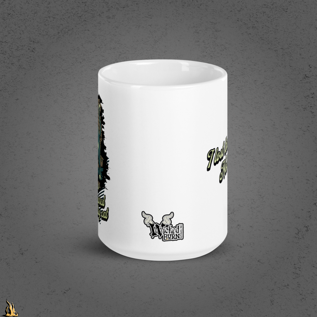 Tougher Than a One-Eared Alley Cat Funny Coffee Mug