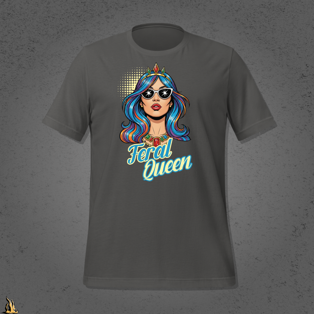 Feral Queen Graphic Unisex T-Shirt – Moonlight Edition Unisex t-shirt