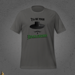 I'll Be Your Huckleberry Sarcastic Cowboy Graphic Unisex T-Shirt 8