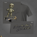 Thinking of You | Sarcastic Voodoo Doll Gothic Unisex T-shirt 4