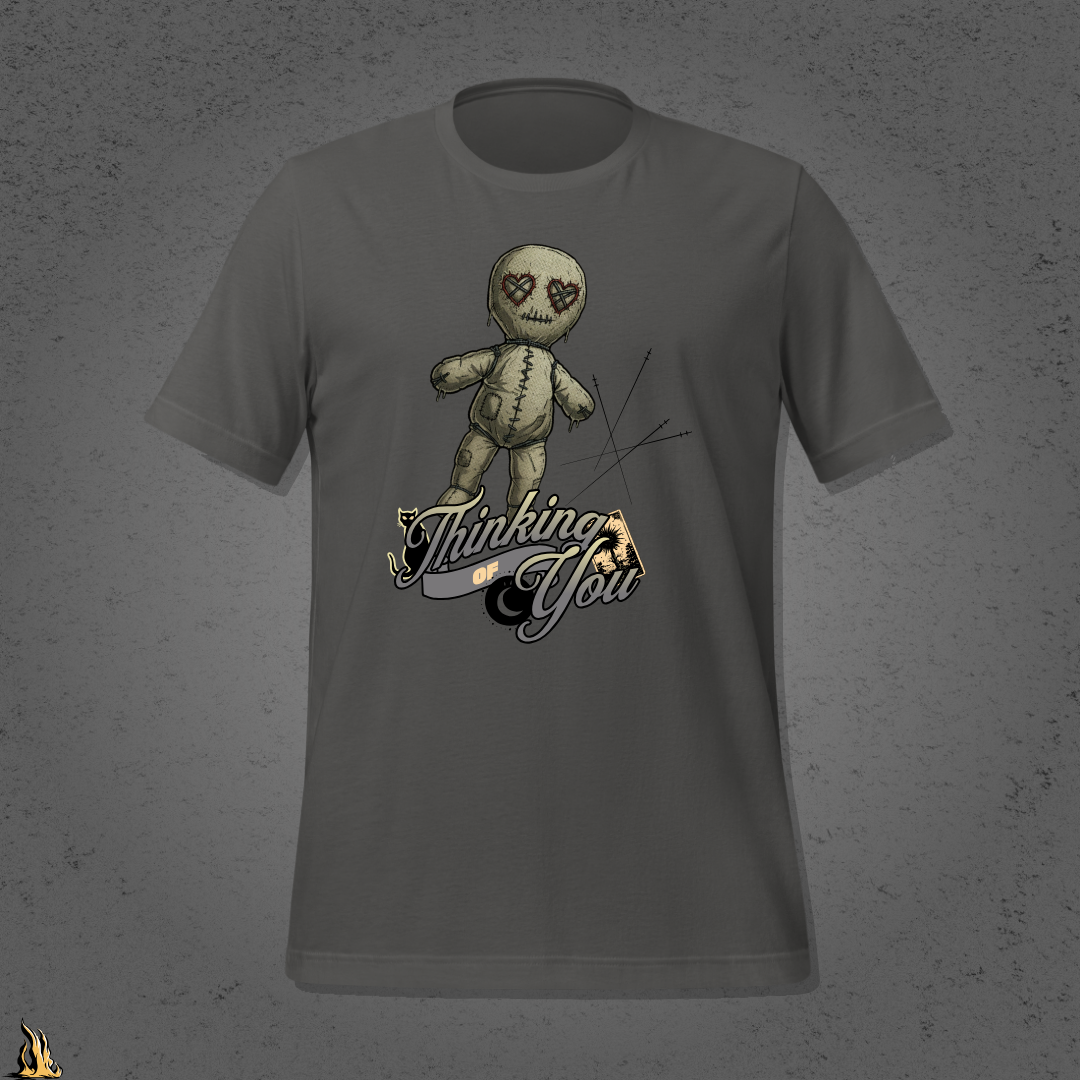 Thinking of You | Sarcastic Voodoo Doll Gothic Unisex T-shirt
