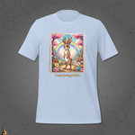 I Enjoy Being Positive | Funny Sarcastic Jackalope Unisex t-shirt 15