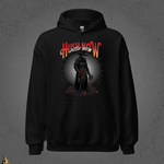Hush Now... It's Just a Nursery Rhyme | Gothic Plague Doctor Horror Unisex Hoodie 1