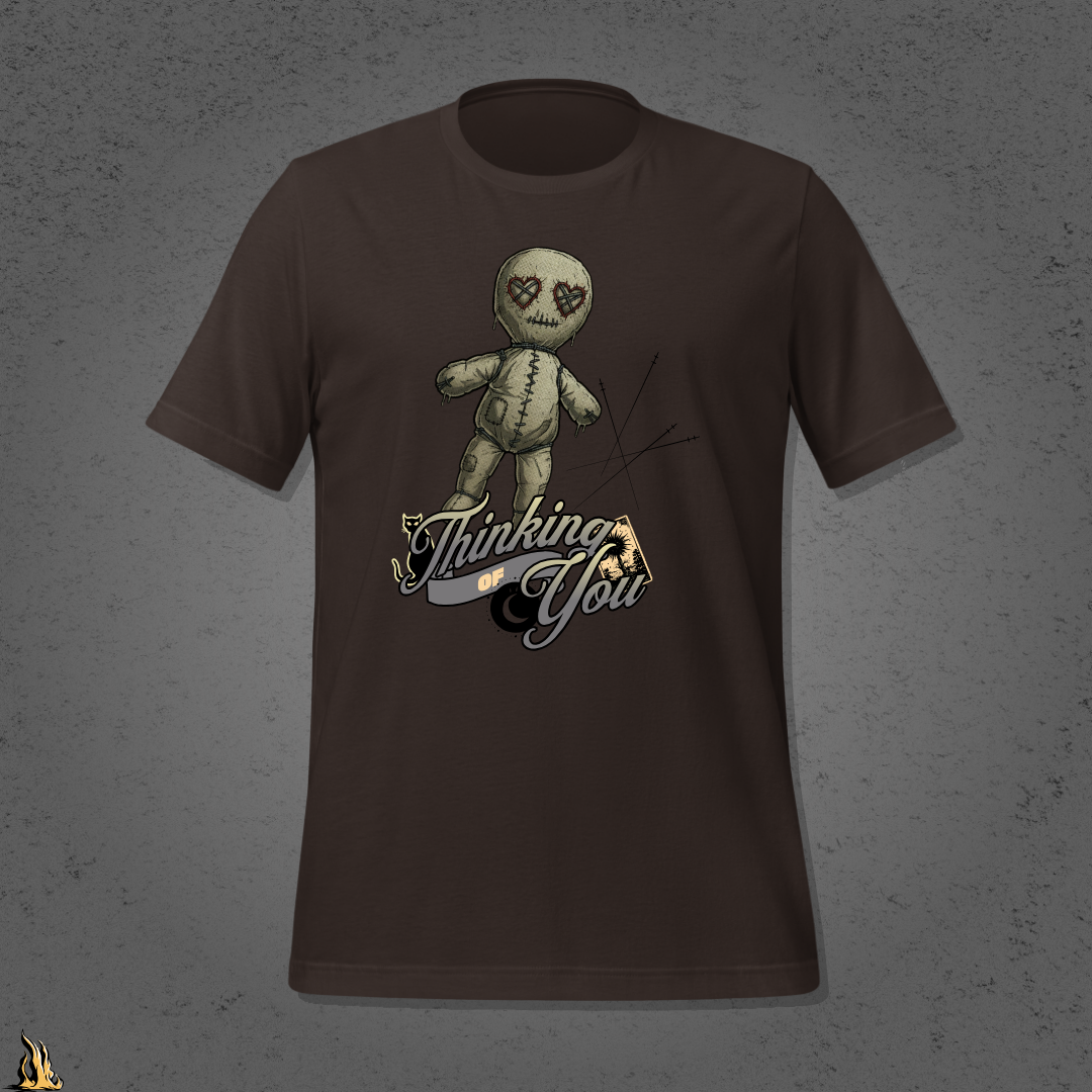 Thinking of You | Sarcastic Voodoo Doll Gothic Unisex T-shirt