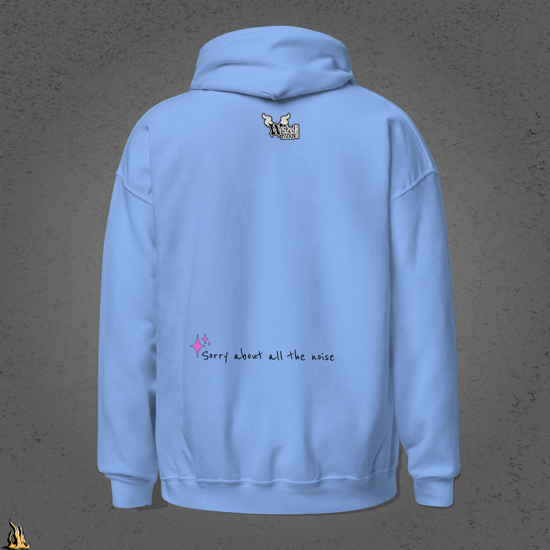Toot Toot Bitches Funny Motivational Graphic Unisex Hoodie