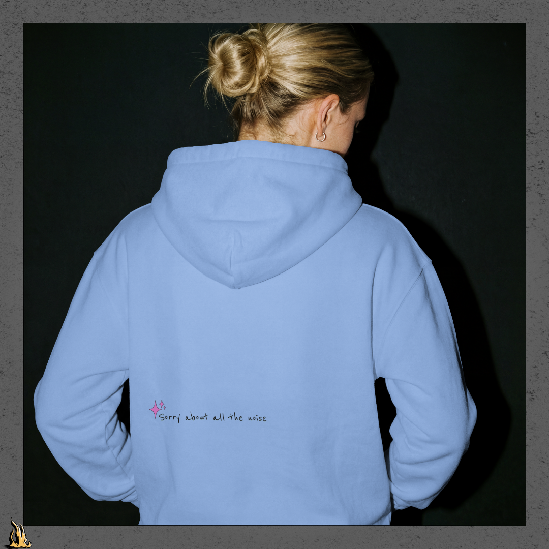 Toot Toot Bitches Funny Motivational Graphic Unisex Hoodie