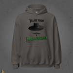 I'll Be Your Huckleberry Sarcastic Cowboy Graphic Unisex Hoodie 9