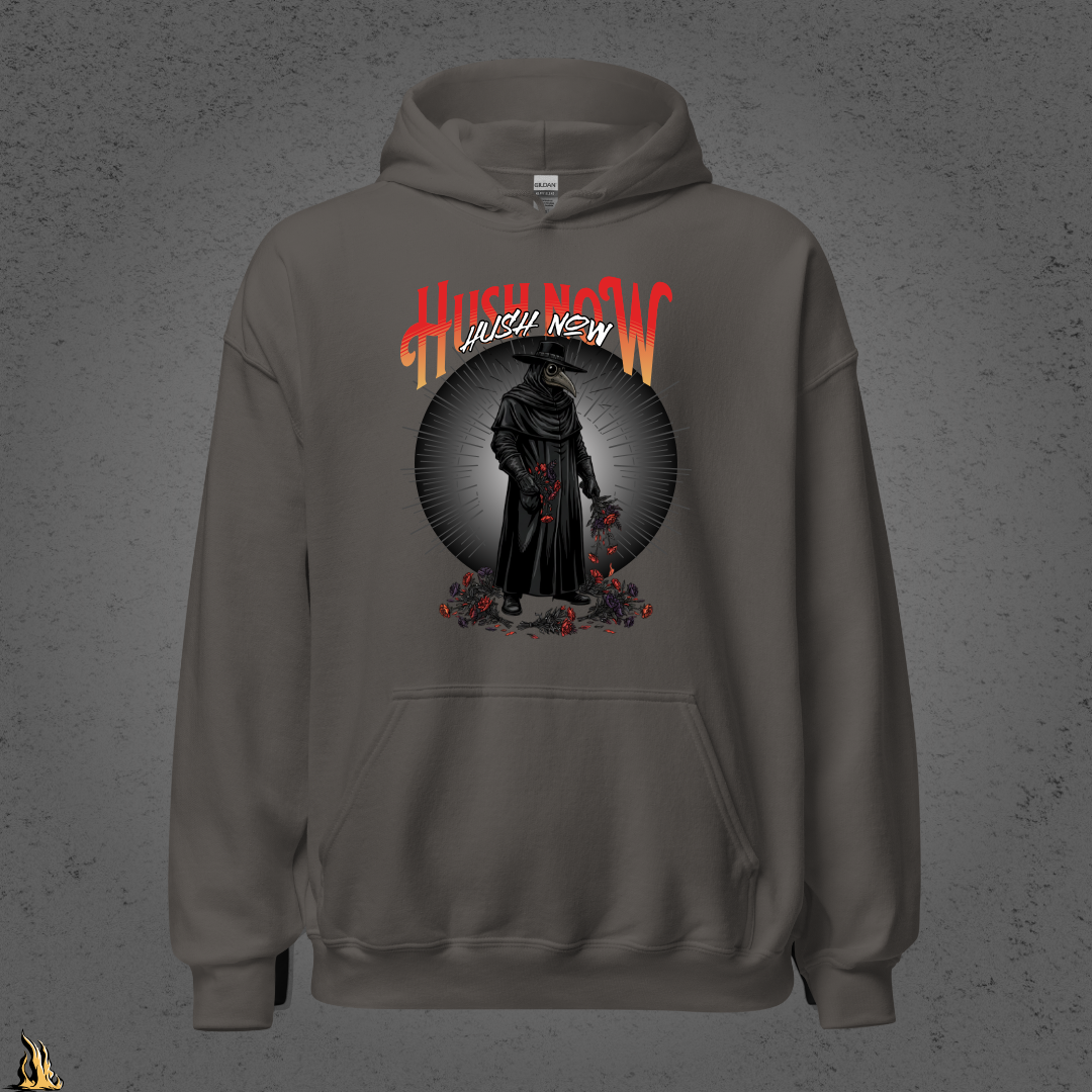 Hush Now... It's Just a Nursery Rhyme | Gothic Plague Doctor Horror Unisex Hoodie