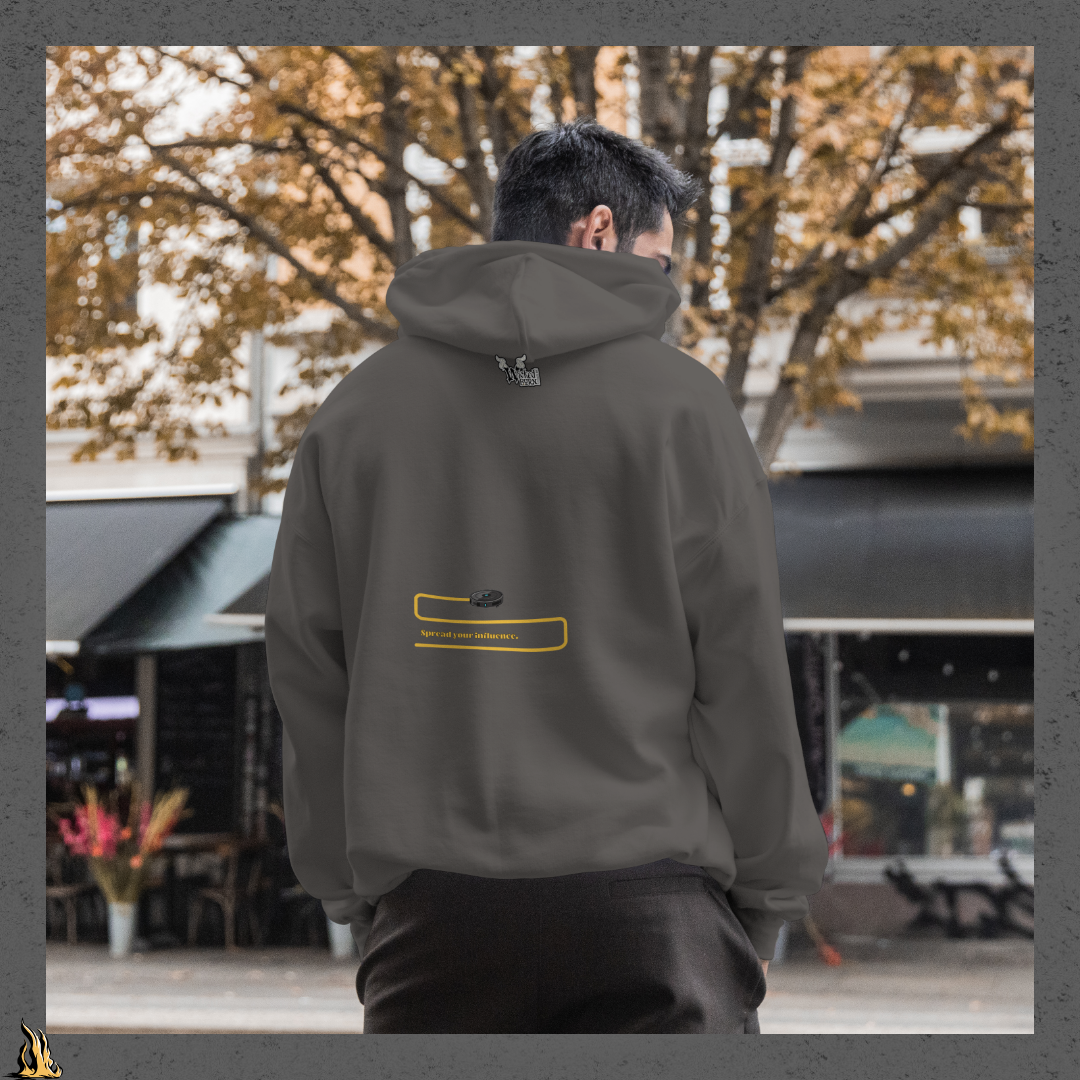 Be Bold. Take Risks. Make Your Mark. | Funny Dog Butt Scoot Sarcastic Unisex Hoodie