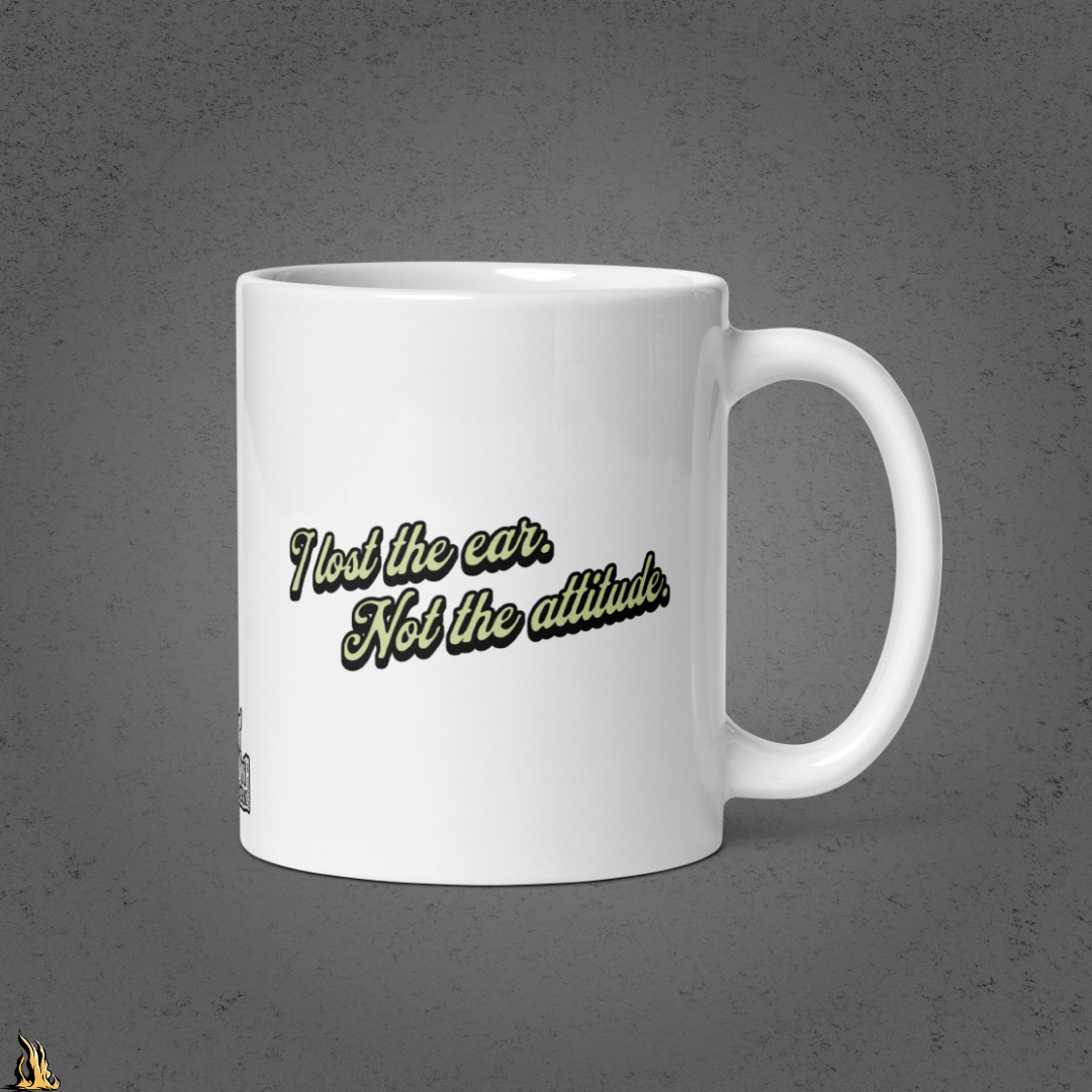 Tougher Than a One-Eared Farm Cat Funny Coffee Mug