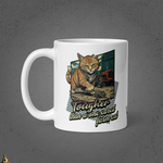 Tougher Than a One-Eared Farm Cat Funny Coffee Mug 2