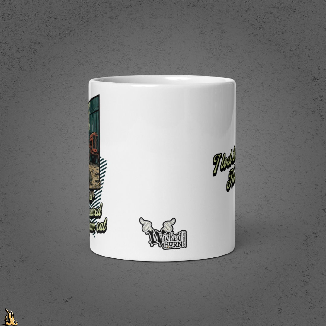 Tougher Than a One-Eared Farm Cat Funny Coffee Mug