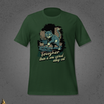 Tougher Than a One-Eared Alley Cat Unisex Graphic T-Shirt 8