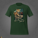 Tougher Than a One-Eared Farm Cat Unisex Graphic T-Shirt 21