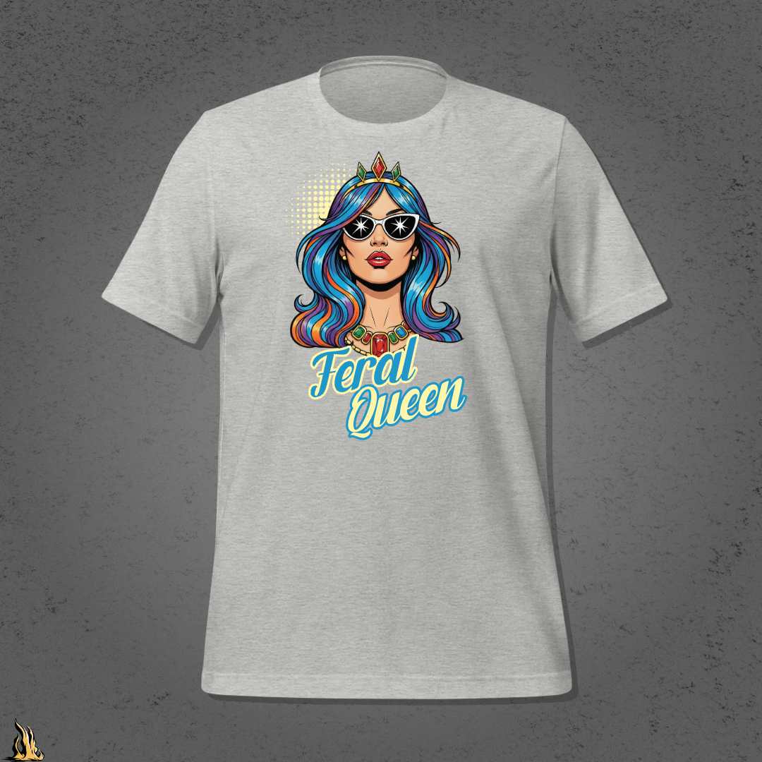 Feral Queen Graphic Unisex T-Shirt – Moonlight Edition Unisex t-shirt