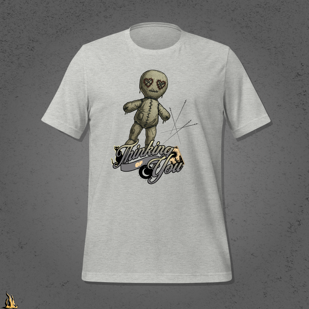 Thinking of You | Sarcastic Voodoo Doll Gothic Unisex T-shirt