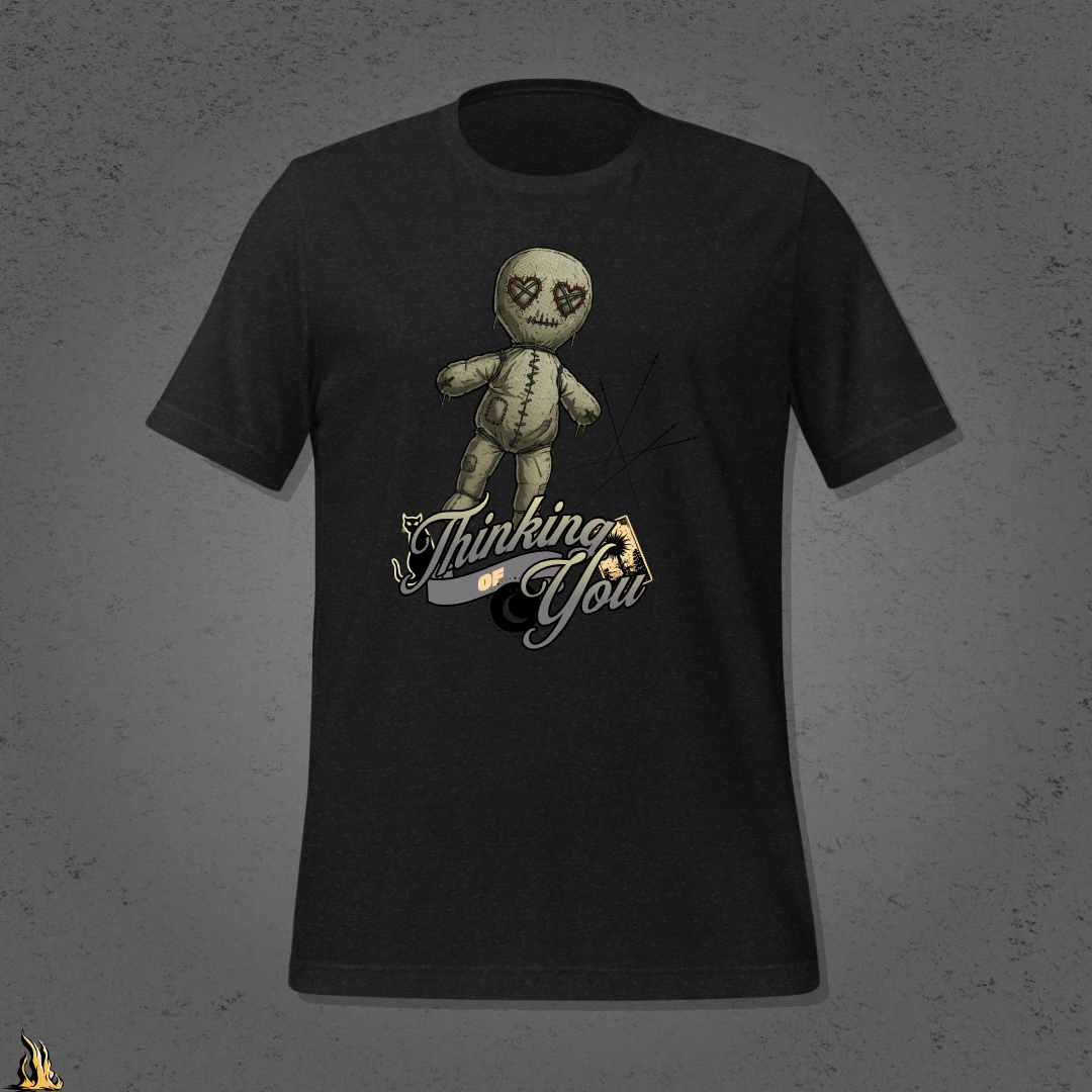 Thinking of You | Sarcastic Voodoo Doll Gothic Unisex T-shirt