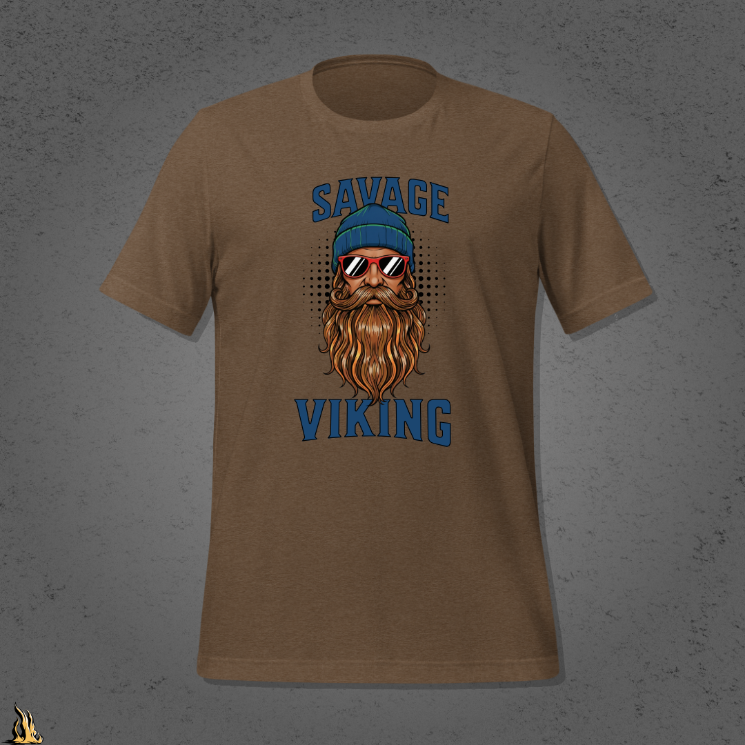 Savage Viking Graphic Unisex T-Shirt – Ironstorm Edition
