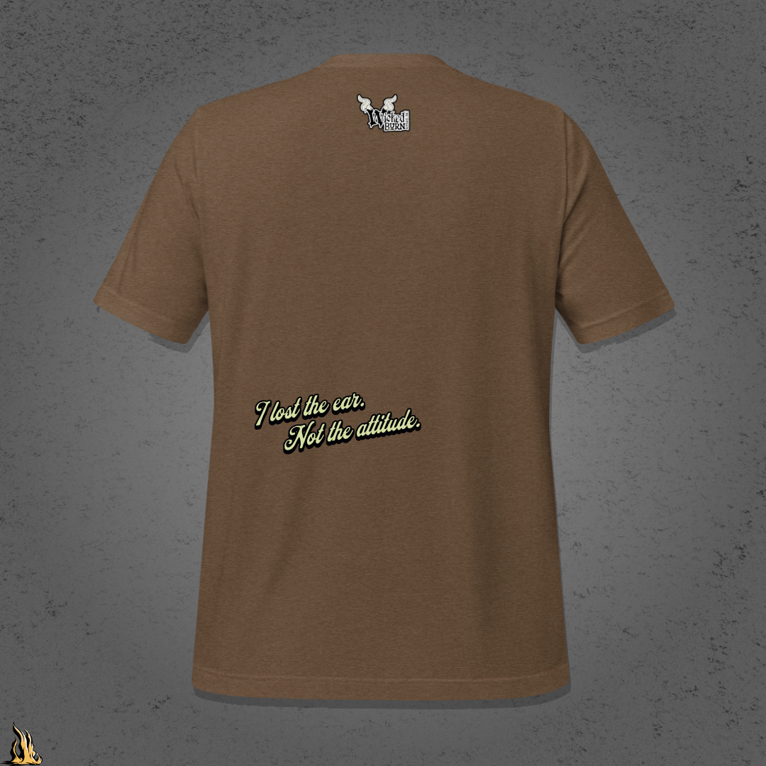 Tougher Than a One-Eared Farm Cat Unisex Graphic T-Shirt