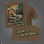 Tougher Than a One-Eared Farm Cat Unisex Graphic T-Shirt 4